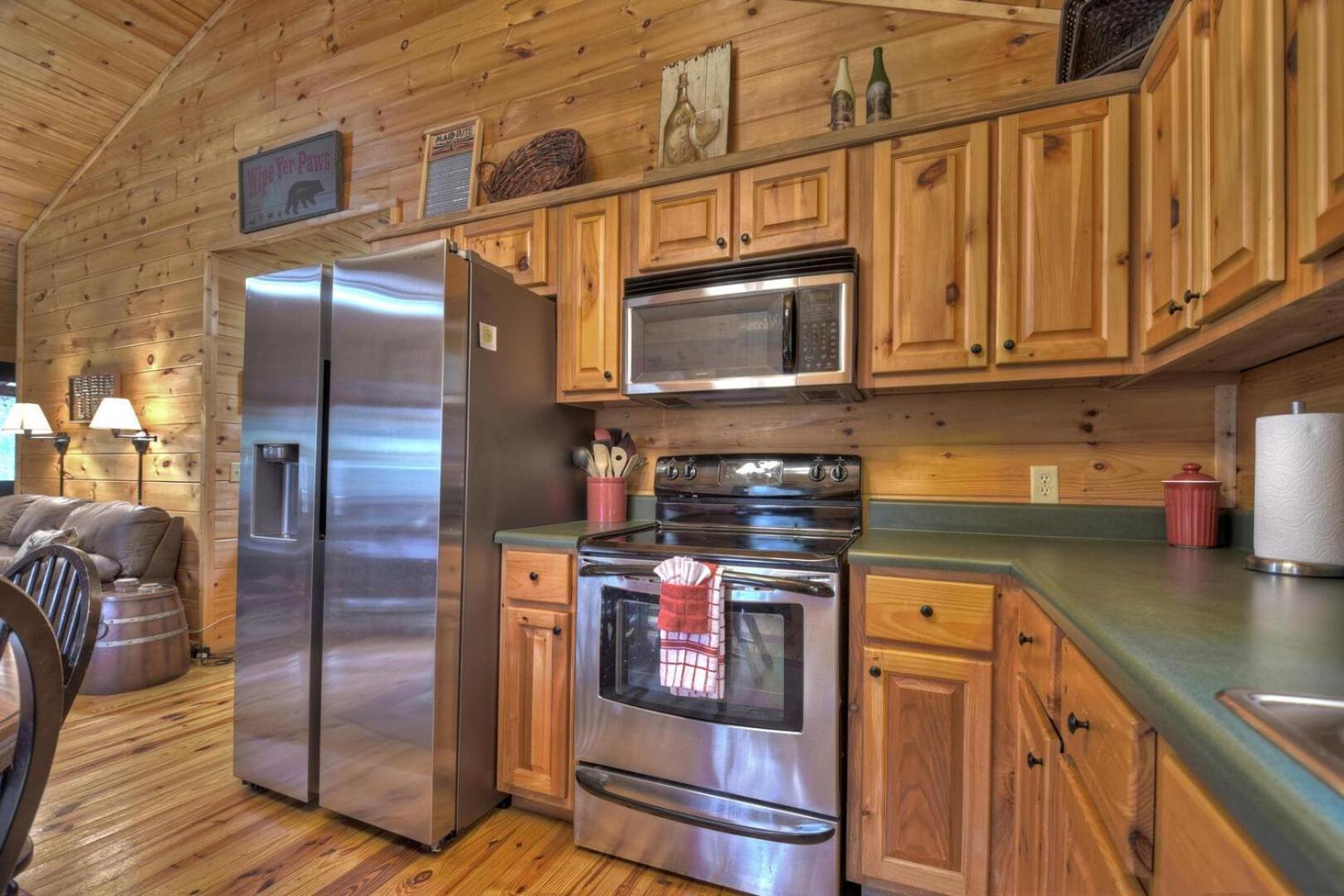 Papa Bear'S Den Villa Cherry Log Exterior photo